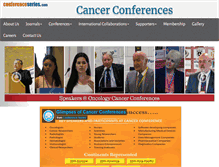 Tablet Screenshot of cancersummit.org